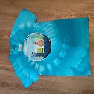 Men's Sm Short Sleeve Handmade Tie Dye Shirt